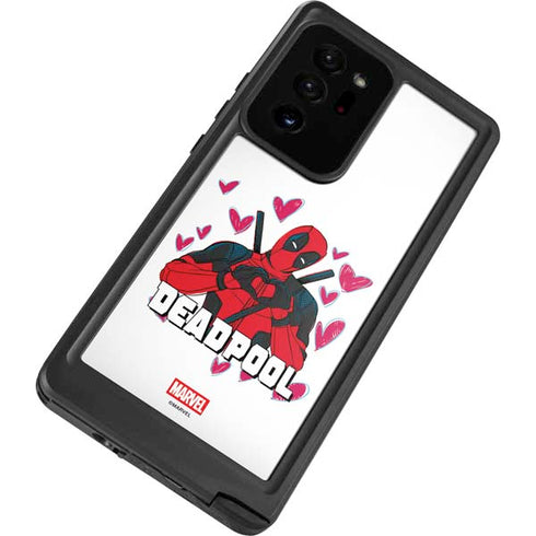 Marvel Deadpool Legacy Deadpool Love Galaxy Note20 Ultra 5G Waterproof Case